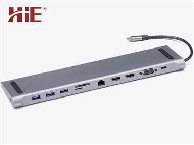 USB-C 11 в 1 докинг станция